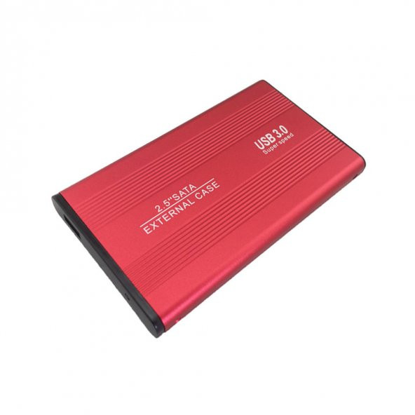2.5 Hdd Kutusu Usb 3.0 Harici Harddisk Kutusu Kırmızı ürün görseli 1