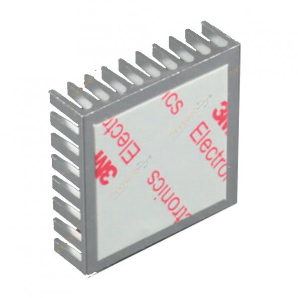 Chipset Cpu Gpu Vga Ram Led Ic 35 x 35 x 10Mm Aliminyum Soğutucu ürün görseli 1