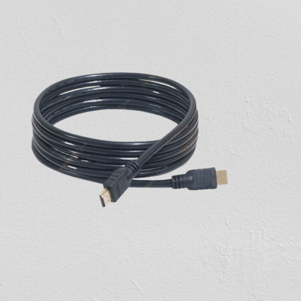 4K 3D Ultra Hd 3Metre Ethernet Destekli Altın Uçlu Hdmi Kablo ürün görseli 1