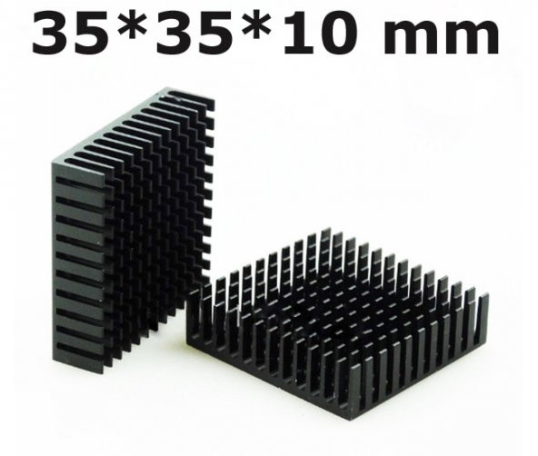 35 x 35 x 10Mm Arduino Raspberry Pi Ps Xbox Ram Soğutucu Heatsink ürün görseli 1