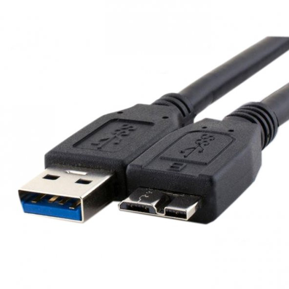 Micro Usb 3.0 Kablo Harddisk Kablosu 50Cm Şarj Data Kablosu - Resim 2