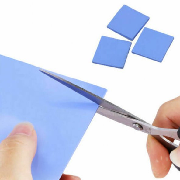 2.0Mm x 100 x 100Mm Chipset Soğutucu Termal Pad Ped ürün görseli 1
