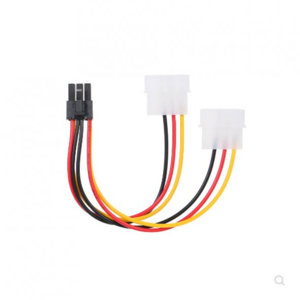 6 Pin 4 Pin Molex Ekran Kartı Kablosu - 6 Pin Power Güç Kablosu ürün görseli 1
