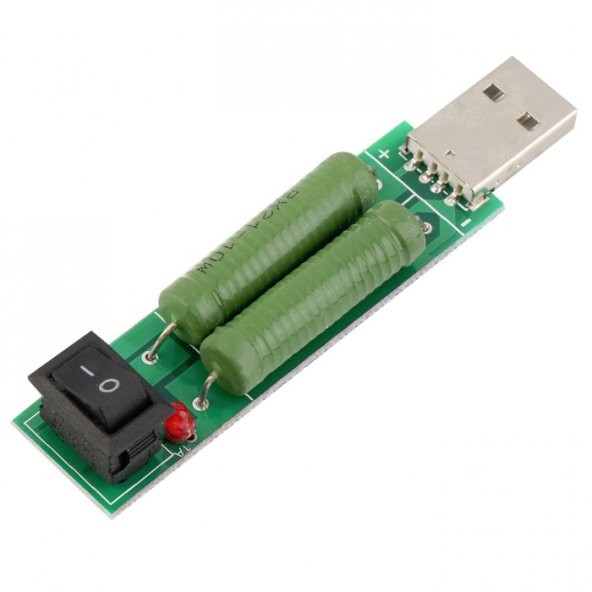 Koodmax-Usb 5V 1A/2A Voltaj Deşarj Direnci Kuru Yük Test Cihazı Anahtarlı ürün görseli 1
