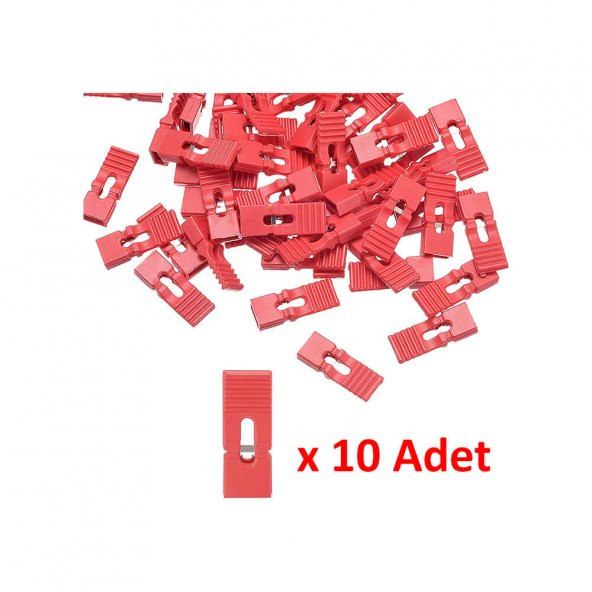 Koodmax-2 Pin 2.54Mm Uzun Tip Dişi Uzun Jumper - Kırmızı Renk - 10 Adet ürün görseli 1