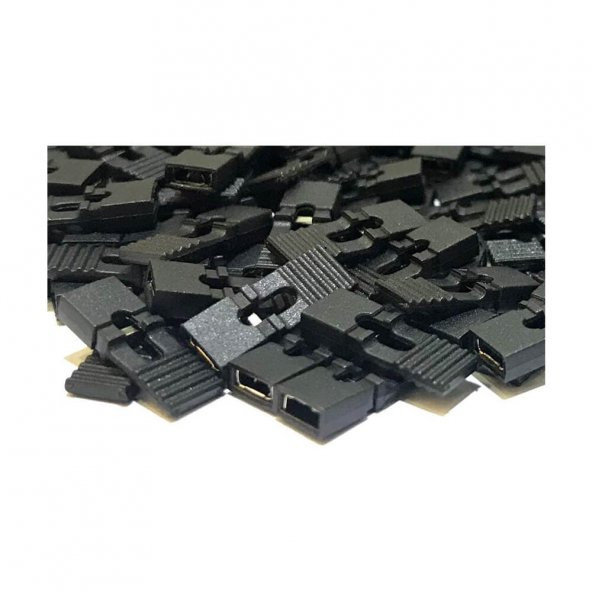 Koodmax-2 Pin 2.54Mm Uzun Tip Dişi Jumper - Siyah - 10 Adet ürün görseli 1