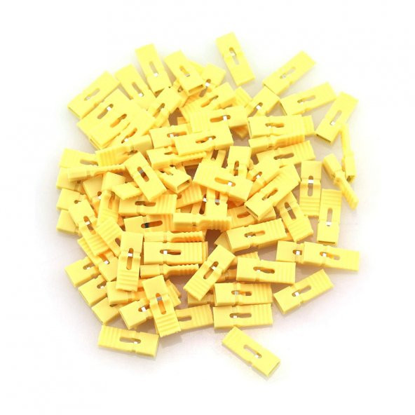 Koodmax-2 Pin 2.54Mm Uzun Tip Dişi Jumper - Sarı - 10 Adet ürün görseli 1
