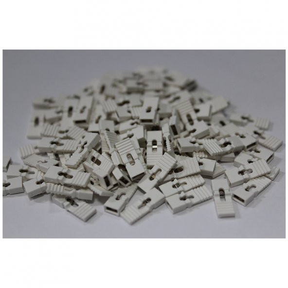 Koodmax-2 Pin 2.54Mm Uzun Tip Dişi Jumper - Beyaz 10 Adet ürün görseli 1