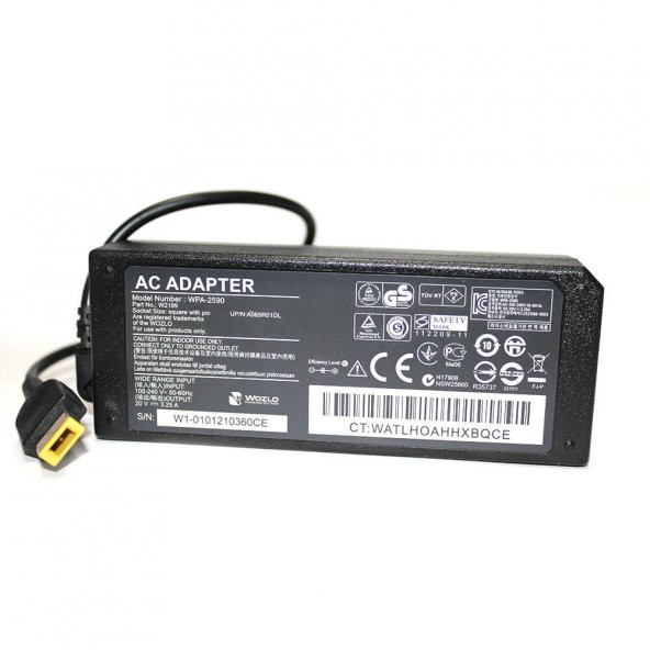 Koodmax Lenovo Thinkpad E570 20H5S0Cd00 20V 3.25A Notebook Adaptörü - Resim 3