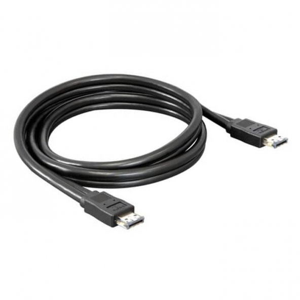 E-Sata To Esata Kablo - E-Sata Data Kablosu - 1 Metre - Resim 7