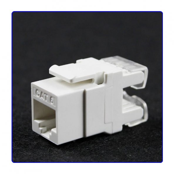 Rj45 Cat6 Utp Keystone Jack - Resim 2