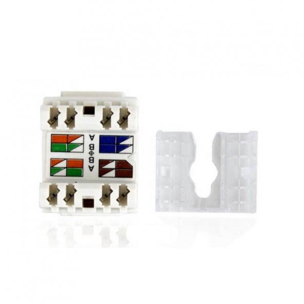 Rj45 Cat6 Utp Keystone Jack - Resim 6