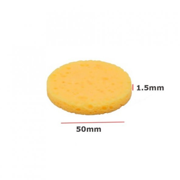 Havya Temizleme Süngeri - Lehim Süngeri Yuvarlak 5.0Mm (551664646) ürün görseli 1