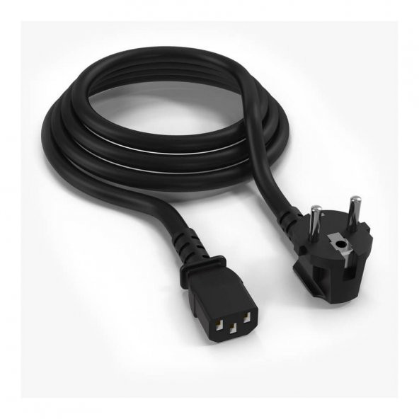 C13 Power Kablo Iec 320 C13 1.8M Bakır Elektrik Kablosu 3 1.5Mm ürün görseli 1