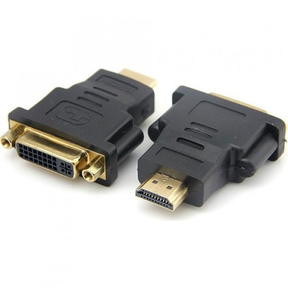 Hdmi Erkek Dvi Dişi Dönüştürücü Hdmi Dvi 24+5 Gold ürün görseli 1