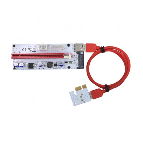PCI-E 1X To 16X Usb 3.0 Riser Kart 6 Adet - Resim 4