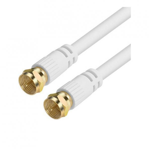 Wozlo 2 M RG6-U6 F Konnektörlü Hazır Uydu Anten Kablosu ürün görseli 1
