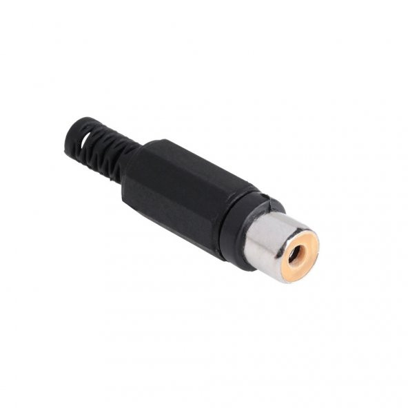 Turbosepet Rca Dişi Jak - Rca Dişi Fiş - Rca Tos - Plastik Siyah 10 Adet ürün görseli 1