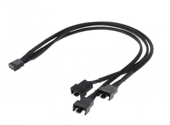 Fan Çoklayıcı Y Pwm Kablosu 4 Pin Switch 3 Pin 3 Port ürün görseli 1
