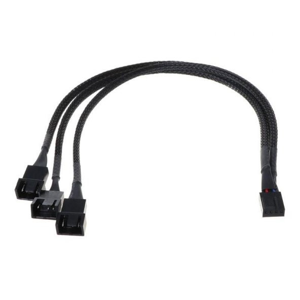 4 Pin Fan Çoklayıcı Kablosu 4P Dişi 3+3+4P Erkek Kablo ürün görseli 1