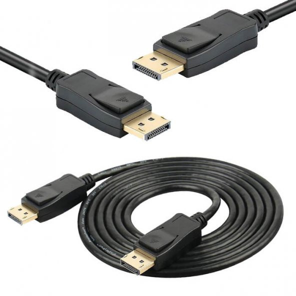 10M Metre Displayport To Display Port 4K Freesync Kablo ürün görseli 1
