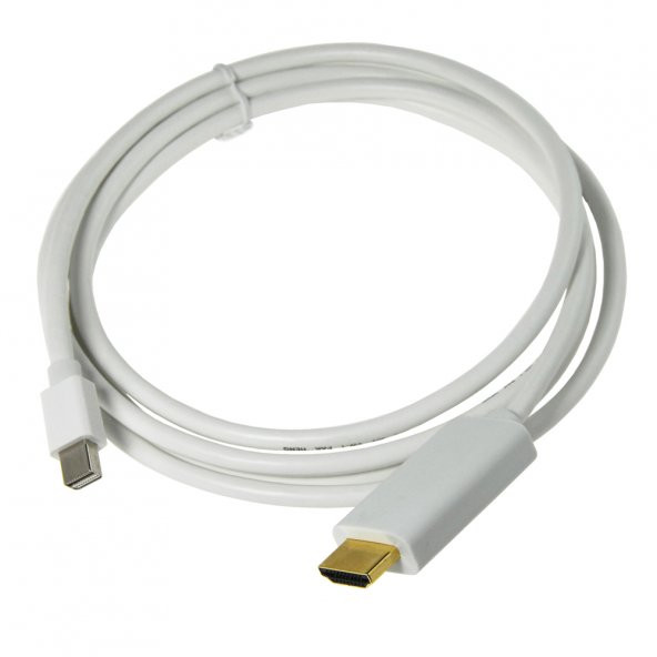 Apple Macbook Mini Displayport Thunderbolt To Hdmi Kablo 1.8M - Resim 3