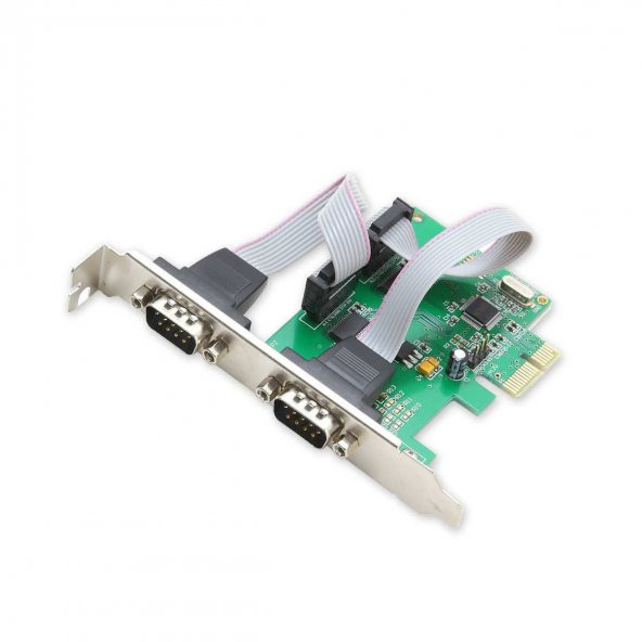 Pcı Express 2 Port Pci-E Rs232 Serial (Rs232) Çevirici Kart ürün görseli 1