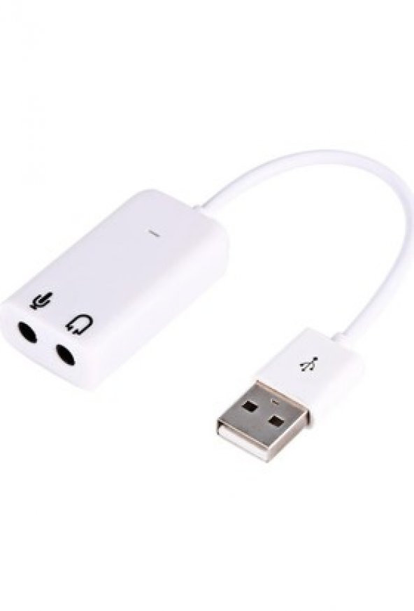 Bilgisayar USB 2.0 Harici 7.1 Kablolu Ses Kartı 3D ürün görseli 1