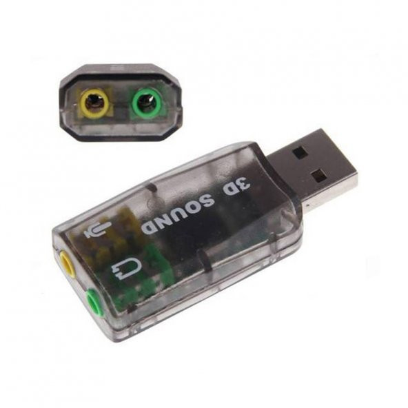 Wozlo 5.1 Virtual 3D USB Ses Kartı - Resim 2