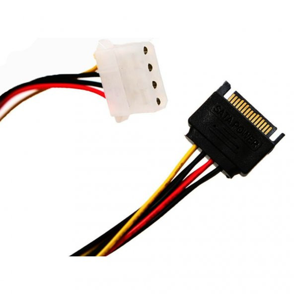 Sata Erkek To 4 Pin Molex Ide Çevirici-Dönüştürücü Kablo - 20Cm ürün görseli 1