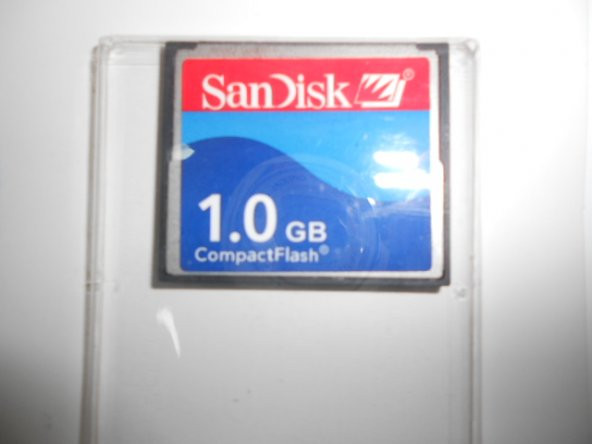 Sandisk 1 Gb Cf Compact Flash Hafıza Kartı Cnc ürün görseli 1