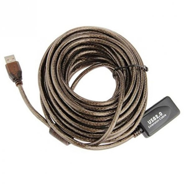 5M Metre Usb Uzatma Kablosu Güçlendirilmiş Çipli Usb Uzatma Kablo ürün görseli 1