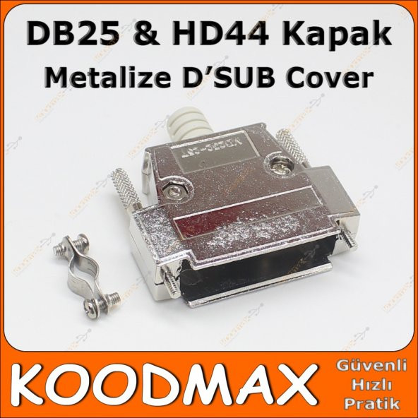 25 Pin Dsub Kapak Vidalı - Cover - Metalize - 25Pin 519135531 ürün görseli 1