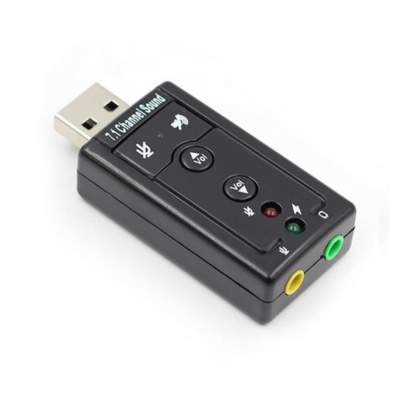 Wozlo 7.1 Virtual 3D USB Ses Kartı ürün görseli 1