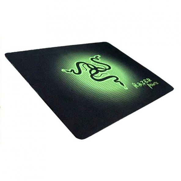 Razer Mouse Pad Siyah Yeşil Desenli Oyuncu Mouse Pad 25-21Cm ürün görseli 1