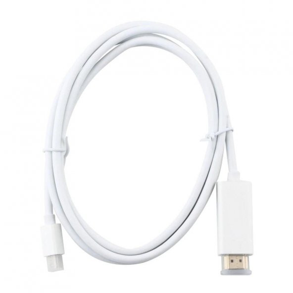 Mini Displayport To Hdmi Çevirici Dönüştürücü Adaptör Tv Kablosu ürün görseli 1