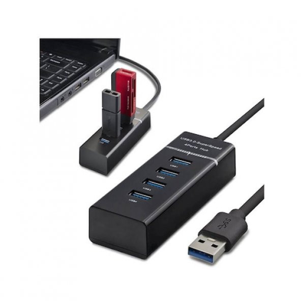 4 Port Usb 3.0 Hub - Usb Çoklayıcı 5Gbps Chipli Versiyon (519133693) ürün görseli 1