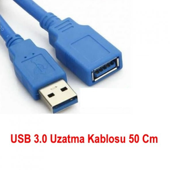 Usb 3.0 Harddisk Hdd Uzatma Uzatıcı Ekleme Kablosu 50 CM ürün görseli 1