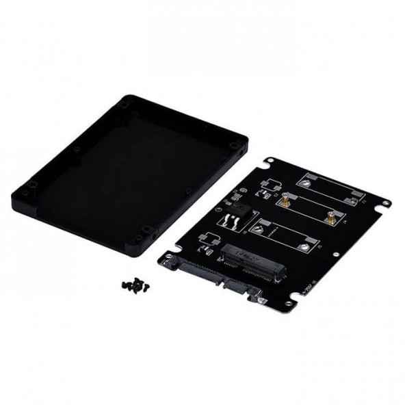 Msata Ssd To 2.5 İnç Sata 6Gb Mini Hdd 1.8 Disk Kutu Usb ürün görseli 1