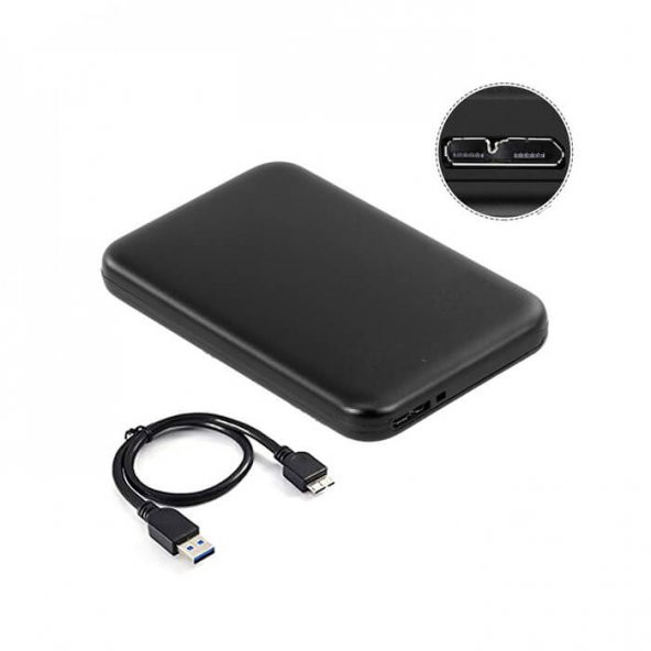 2.5 Hdd Kutusu Usb 3.0 Metal Harddisk Kutusu Micro Usb 3.0 Giriş ürün görseli 1