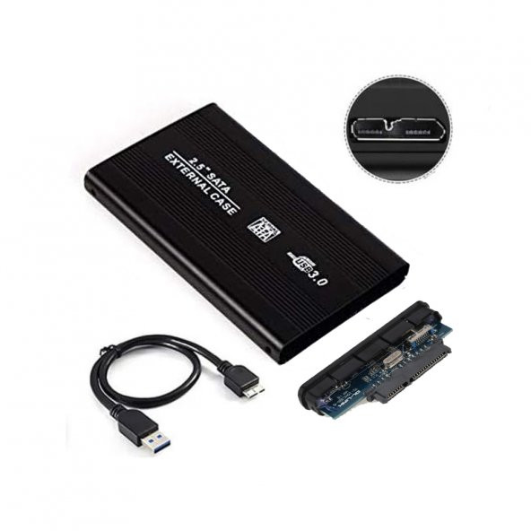 2.5 Usb 3.0 Harici Harddisk Hdd Kutu - Micro Usb 3.0 Giriş ürün görseli 1