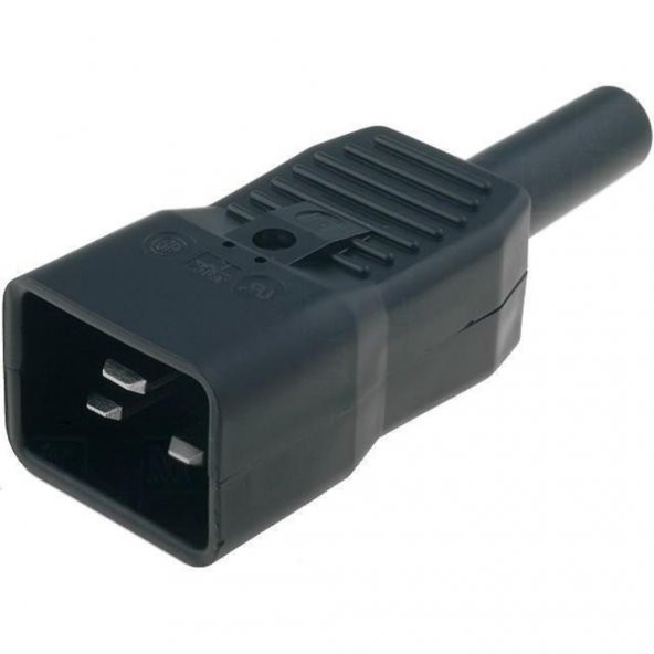 Turbosepet Iec 60320 C20 Kablo Bağlantı Fişi Konnektör 16A/250V C20 Priz Fiş ürün görseli 1