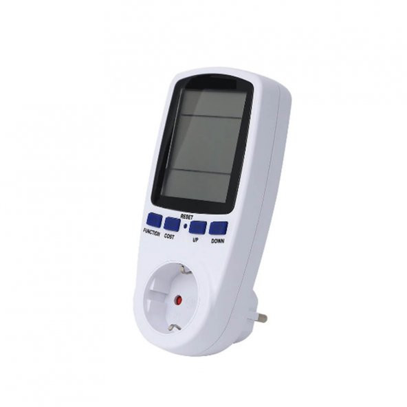 Wattmetre Priz Tipi 16A 3680W Enerji Sarfiyat Ölçer N11.95 ürün görseli 1