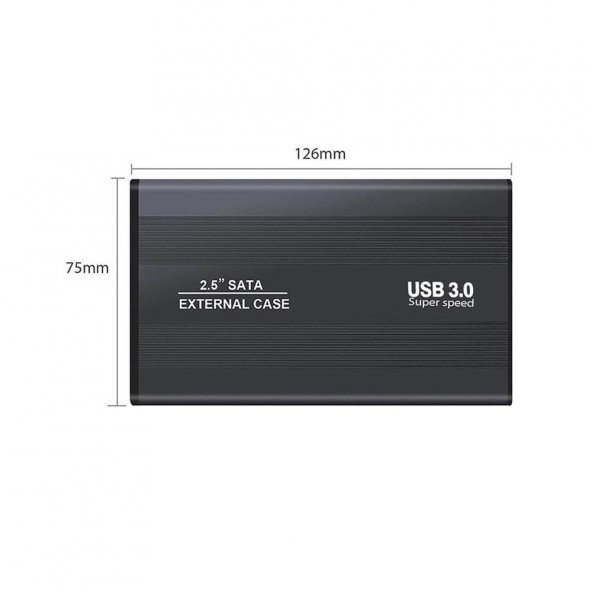 2.5 Usb 3.0 Harici Harddisk Hdd Kutu - Micro Usb 3.0 Giriş - Resim 4