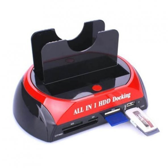 Usb 2.0 Hard Disk Docking Kart Okuyucu Hdd Ssd Klonlama Ide Sata ürün görseli 1