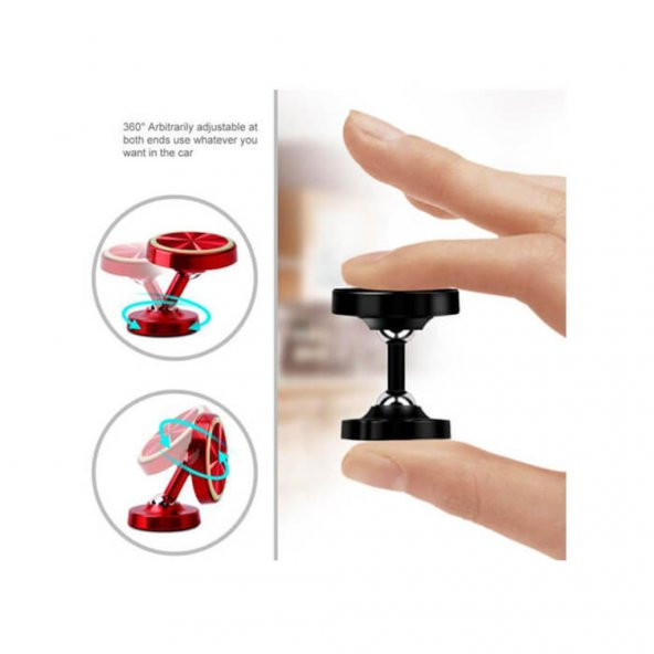 Mıknatıslı Araç Içi Telefon Gps Tutucu 360 Tüm Cihazlarla Uyumlu 519128539 ürün görseli 1
