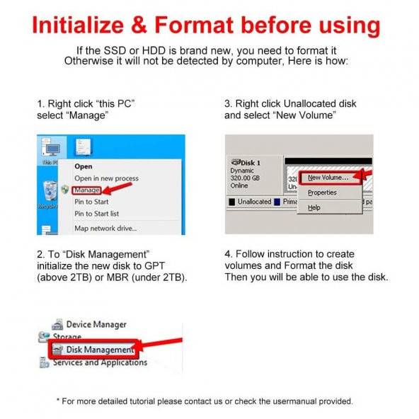 Kuvars 2.5 İnç Sata Usb 3.0 Harddisk Kutusu - Şeffaf - Micro Usb - Resim 8