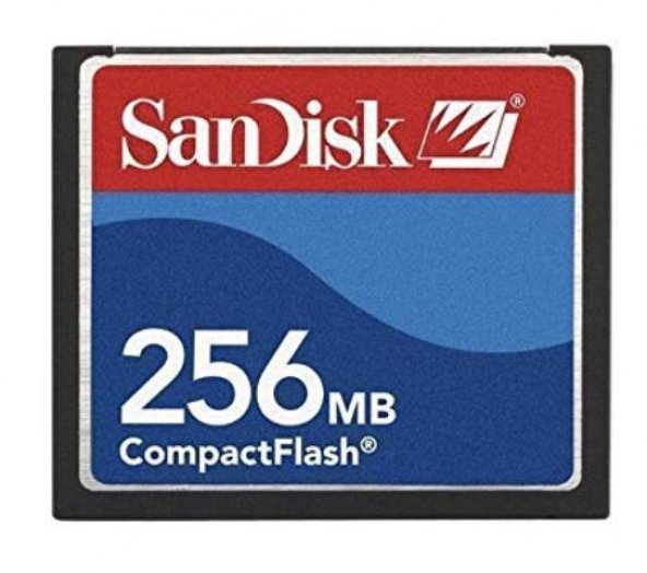 Sandisk Compact Flash 256 MB CF Hafıza Kartı ürün görseli 1