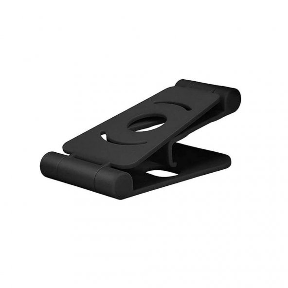 Masaüstü Telefon Tutucu Stand Katlanabilir Mobil Stand Siyah 519056405 ürün görseli 1