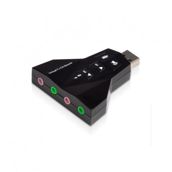 Wozlo 7.1 Virtual Sound 3D Usb Ses Kartı ürün görseli 1